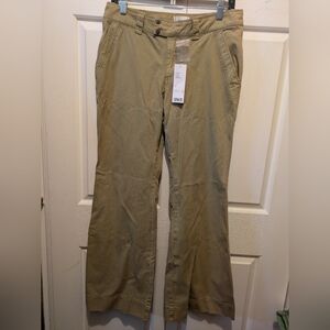 BDG Cole Workwear Chino Khaki Green Bootcut Pant Size 6 New With Tags!